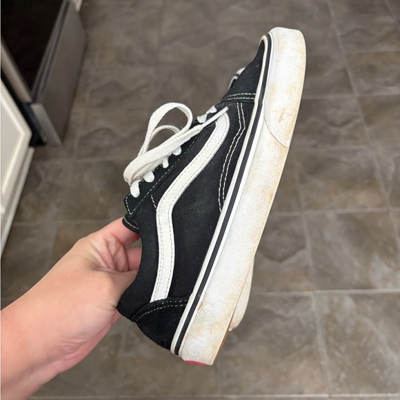 Vans Black and White Women's Sneakers - Picture 6 of 8